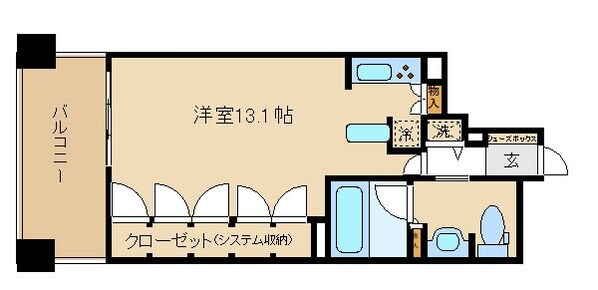 リーガル京都四条河原町通りⅡの物件間取画像